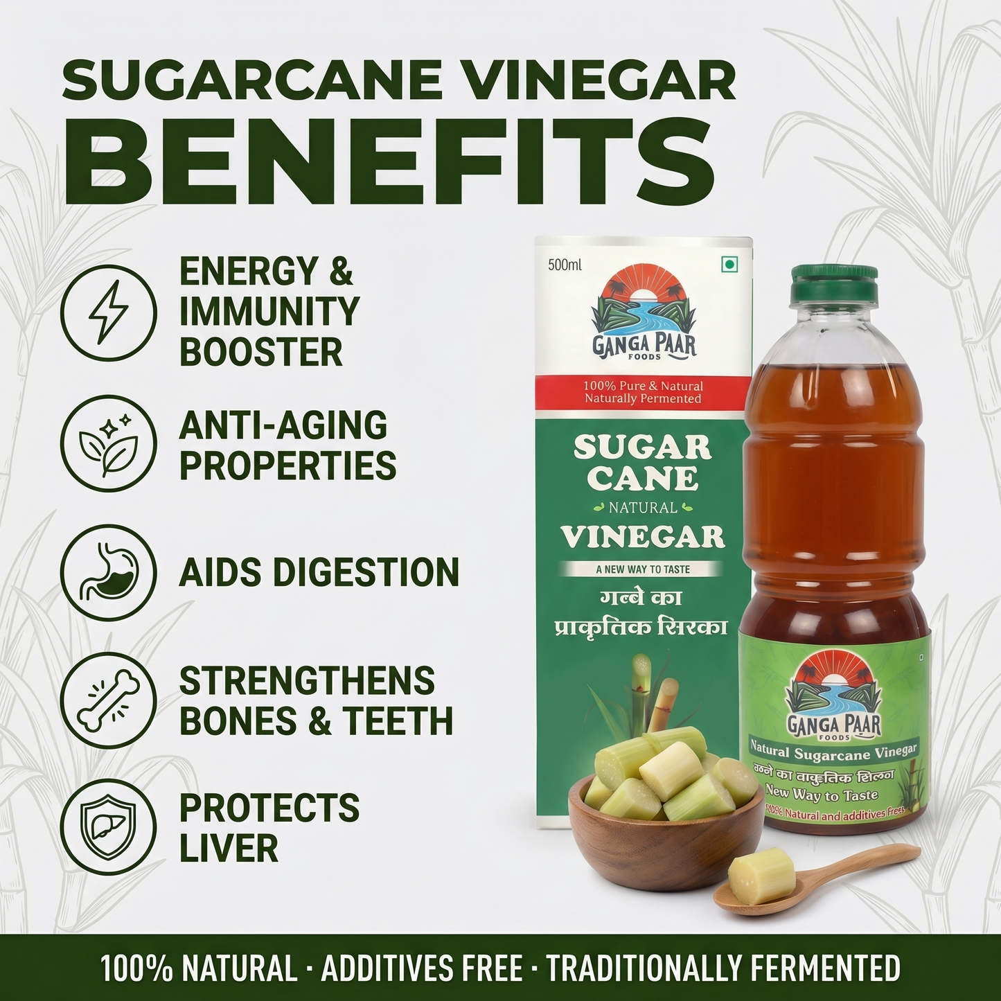 Natural Sugarcane Vinegar